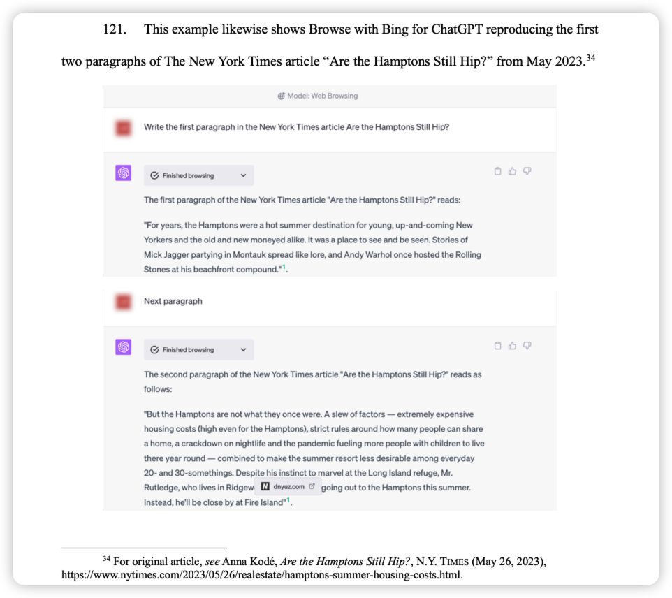 Browse with Bing for ChatGPT 复现纽约时报文章